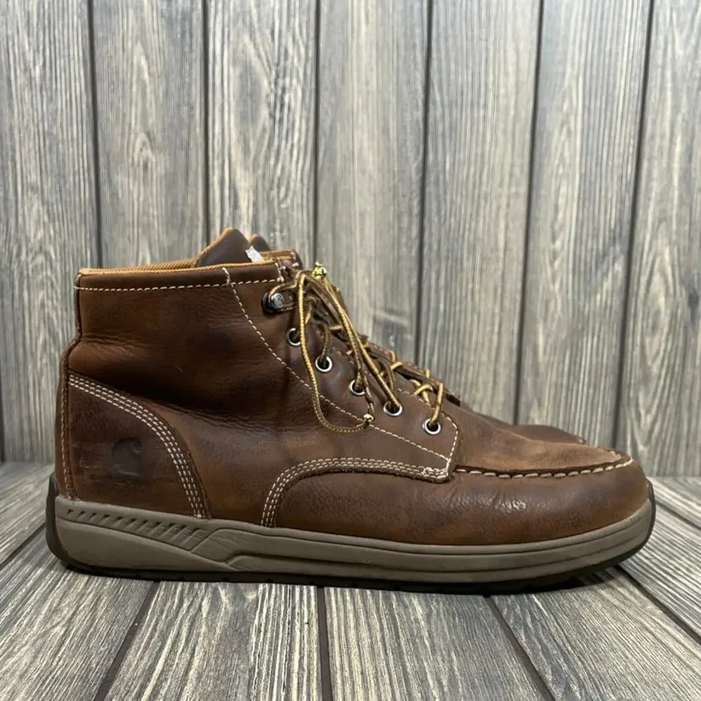 Carhartt Men Wedge Moc‎ Toe Chukka Boots 12 Oxford Work Casual CH446 Waterproof